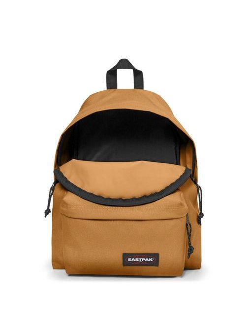 Mestský hnedý ruksak Eastpak Padded Pak'r Mettalic Gold