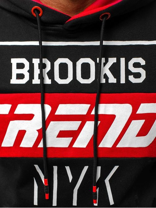 Čierna mikina "BROOKS TREND" JS/DD297