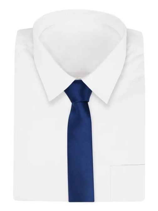 Trendy granátová pánska kravata bez vzoru
