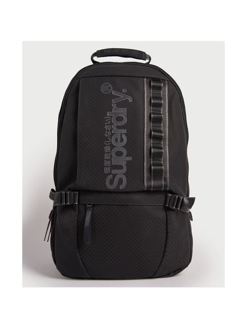 Čierny trendový ruksak Superdry Combray Slimline