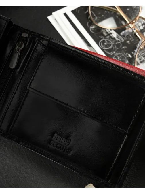 Pánska peňaženka Ronaldo čiernej farby