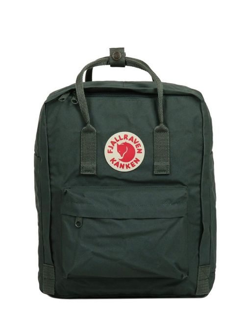 Štýlový zelený ruksak Fjallraven Kånken