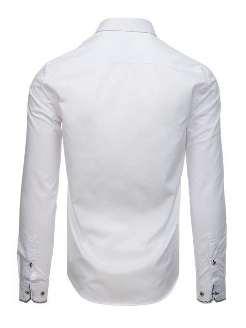 Elegantná pánska košeľa biela