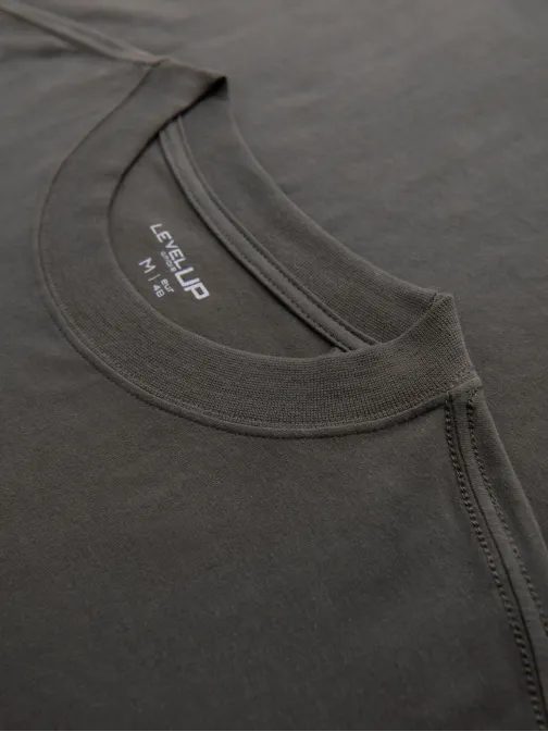 Grafitové tričko voľného strihu V3 TSBC-0267