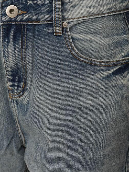 Originálne široké modré rifle