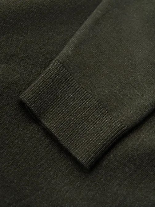 Trendy olivový polorolák V5 SWTN-0125