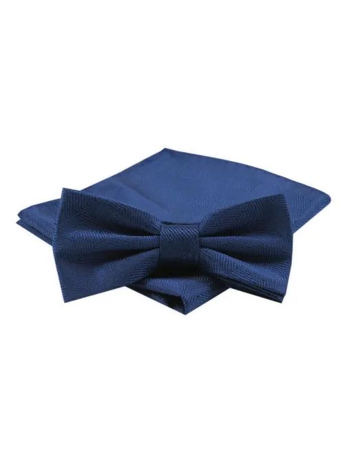 Elegantný tmavomodrý pánsky motýlik