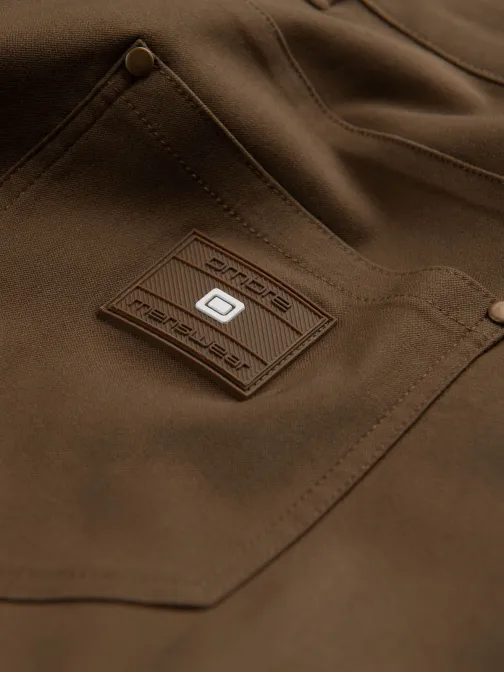 Olivové pánske cargo nohavice V2 PACG-0178
