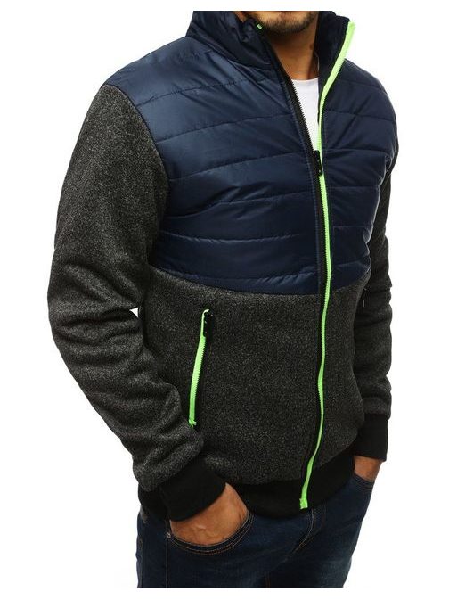 Prešívaná granátová bunda