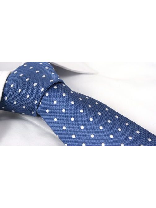 Pánska kravata modrej farby