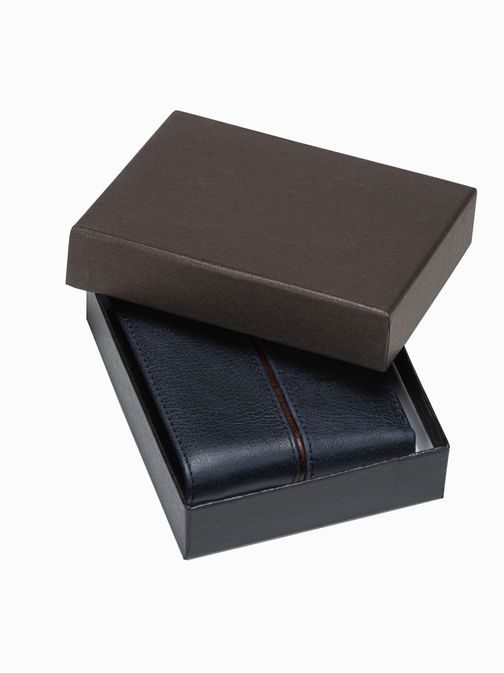 Granátová kožená peňaženka A793
