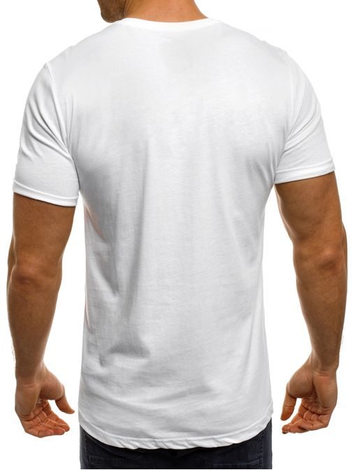 Žiarivo biele tričko s hodnosťou BREEZY 371T