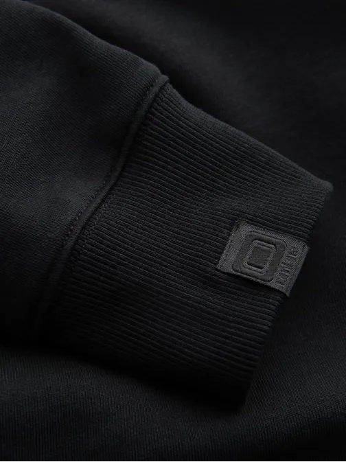 Čierna študentská mikina B1714