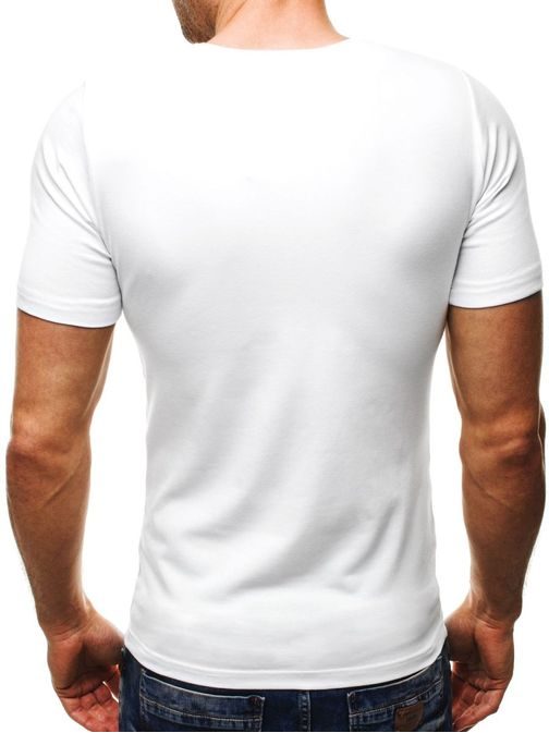 Fantastické biele tričko JEEL 2122 na leto