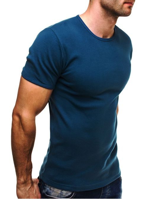 Pohodlné indigovo modré tričko 2112