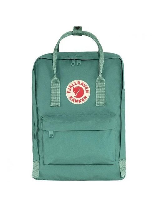 Štýlový zelený ruksak Fjallraven Kanken Frost