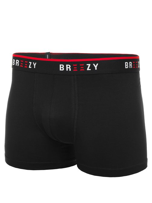 JEDNODUCHÉ ČIERNE PÁNSKE BOXERKY B/88007