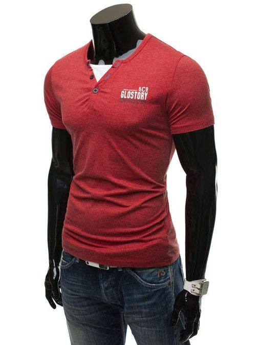 Pánske tričko červené 6160