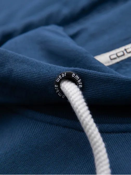 Pánska tmavomodrá mikina na zips V4 SSBZ-0272