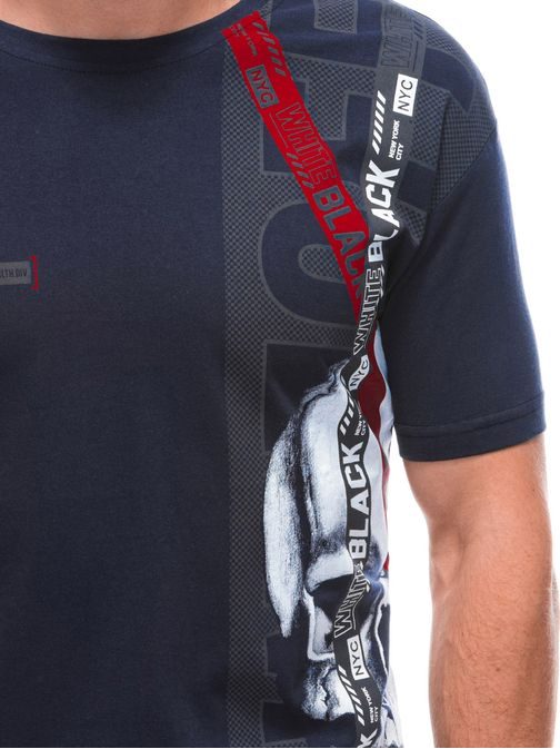 Granátové tričko s potlačou S1787