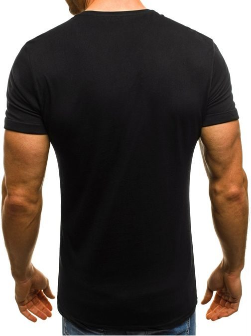 Čierne tričko s pierkom B/181117