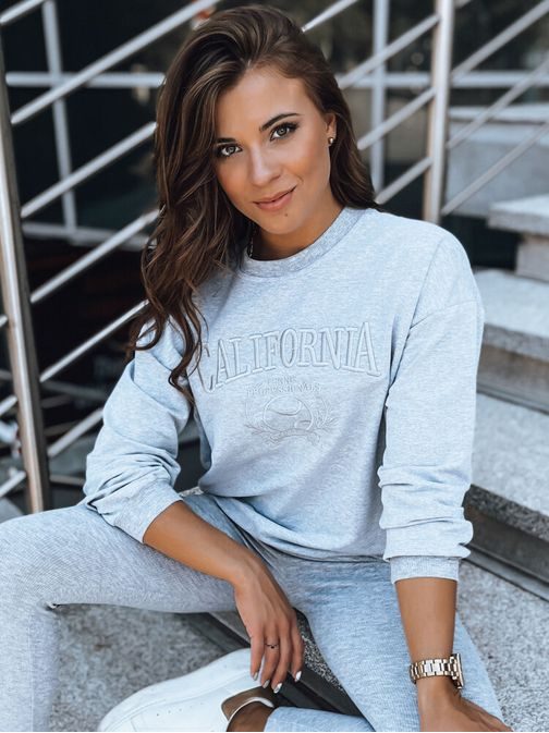 Dámska oversize šedá mikina California Dream