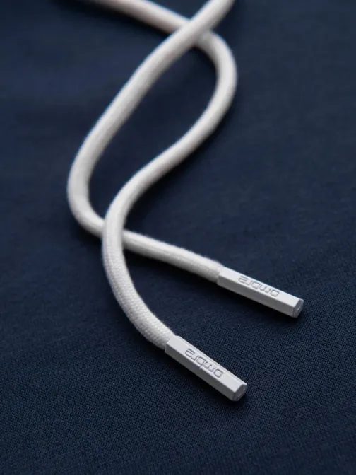 Trendy tmavomodrá mikina s pásikmi V2 SSNZ-0250