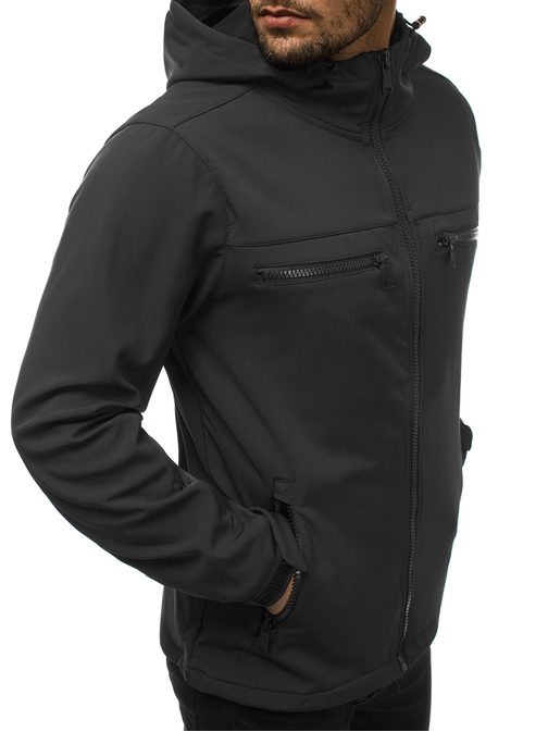 Pánská Bunda Softshell čierna JS/56003