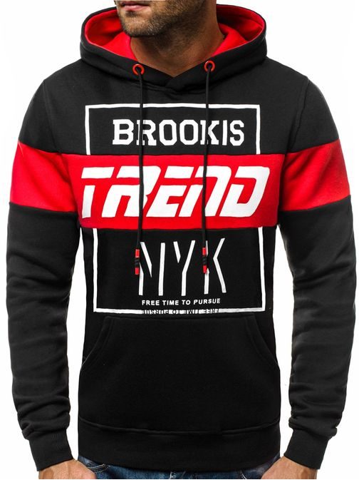 Čierna mikina "BROOKS TREND" JS/DD297