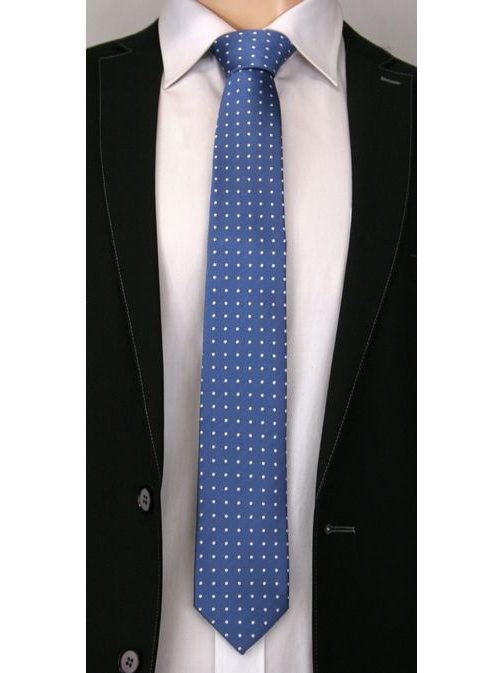 Pánska kravata modrej farby