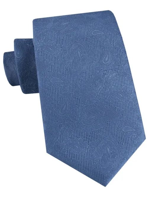 Elegantná modrá pánska kravata