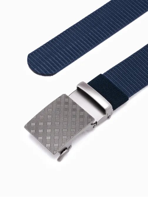 Pánsky opasok v granátovej farbe A849