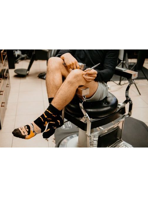 Veselé tematické ponožky Barber
