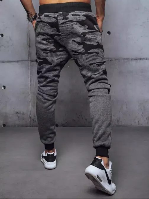 Antracitové tepláky v pohodlnom prevedení