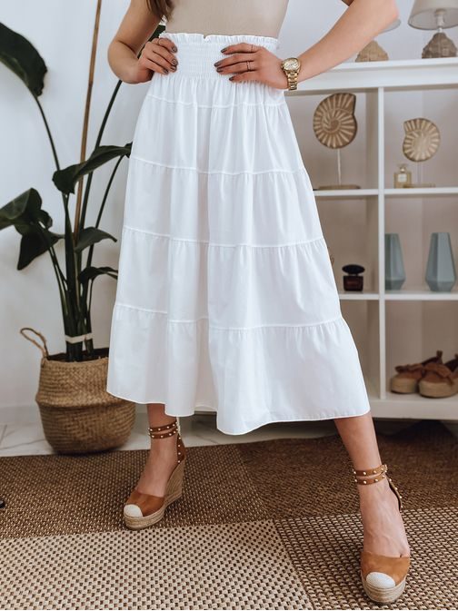 Prekrásna biela sukňa Stila