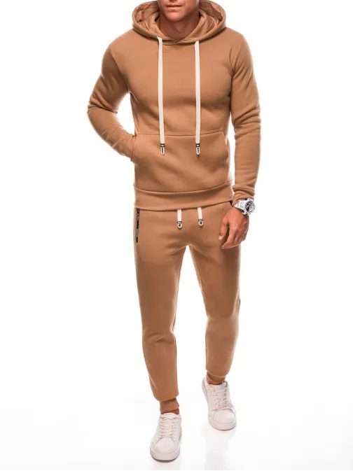 Trendy tepláková kamelová súprava (mikina+tepláky) Z88