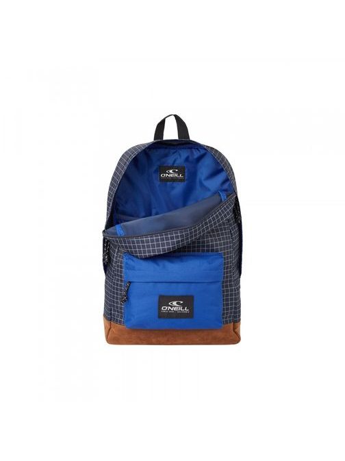 Modrý károvaný ruksak O'neill Coastline Graphic