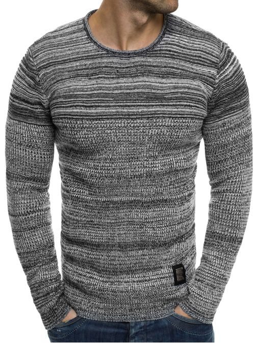 Grafitový sveter pre pánov BLACK ROCK 18036