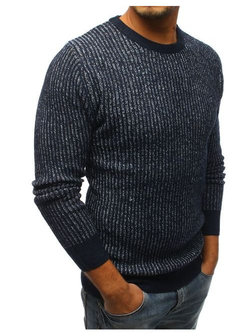 Granátový pohodlný pánsky sveter