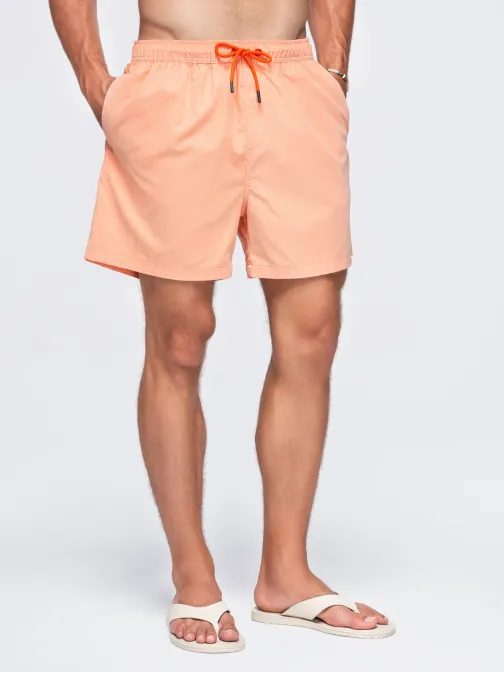 Pánske pastelové oranžové plavky V3 SRSS-0216