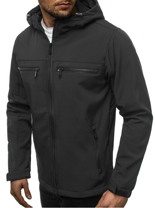 Pánská Bunda Softshell čierna JS/56003