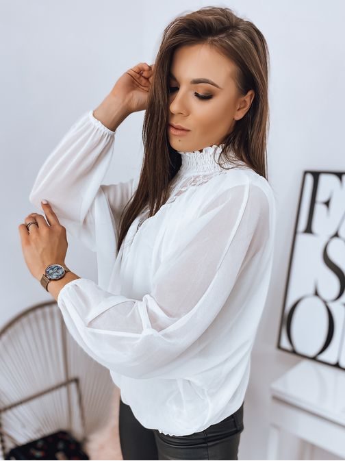 Nádherná ecru dámska blúzka Liza