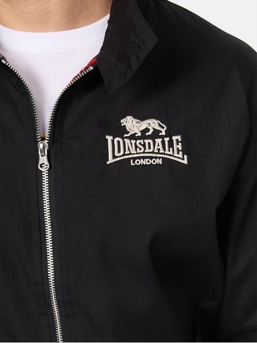 Pánska čierna bunda CLASSIC Lonsdale