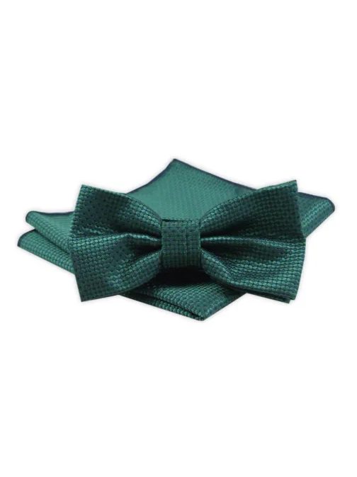 Trendy zeleno-modrý pánsky motýlik Alties