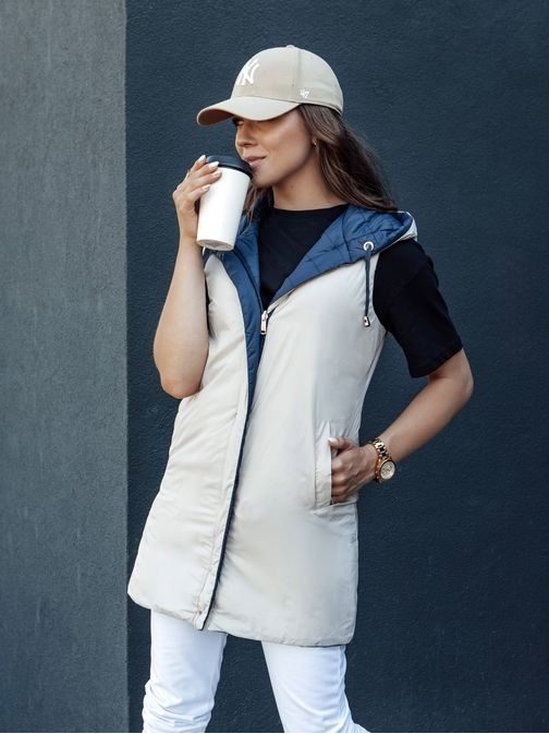 Dámska obojstranná granátová vesta Melani