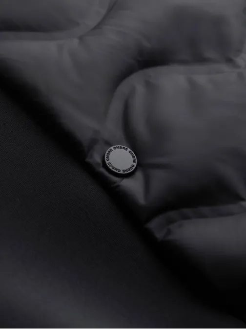 Čierna bomber trendy bunda V1 JALP-0141