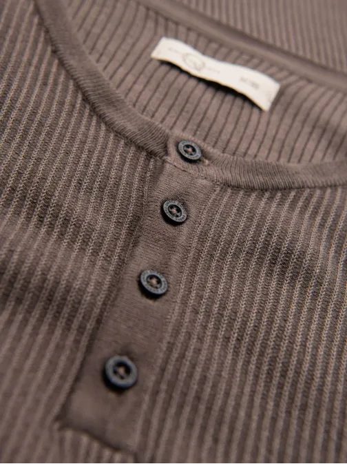 Popolavé pánske tričko z úpletu a s gombíkmi V4 TSCT-0254