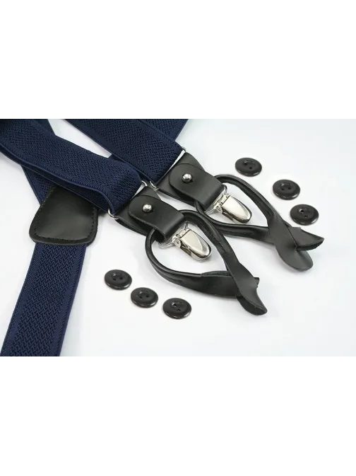 Tmavomodré pánske traky Alties