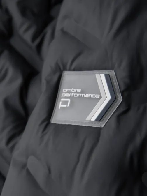 Trendová grafitovo-biela prešívaná bunda V3 JALP-0206