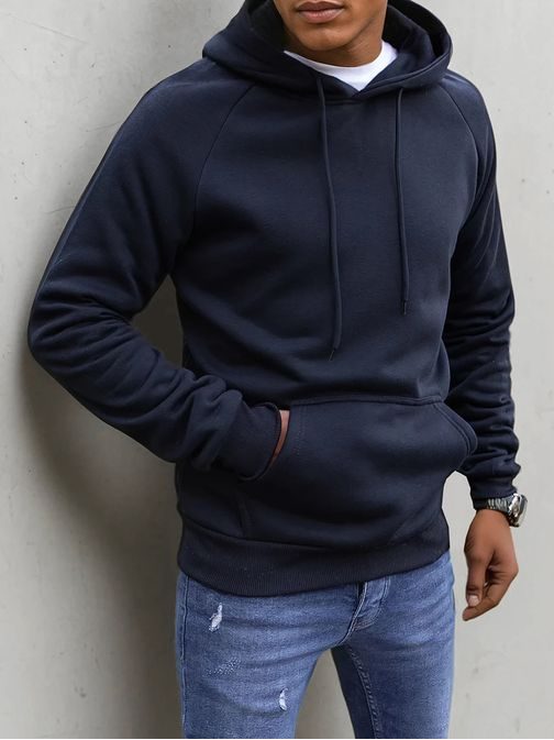 Pohodlná štýlová granátová mikina